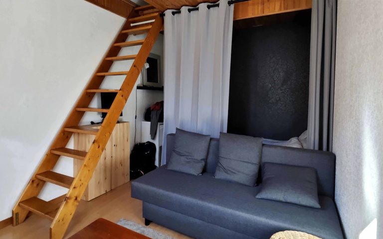 J&MC3 Allemond Salon Configuration Initiale Aménagement appartement de montagne architecte d'intérieur